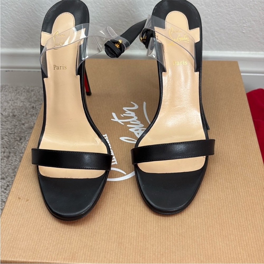 Slightly Used Red Bottoms 38.5 & 39 Jonatina original box & dust bags fits US 8